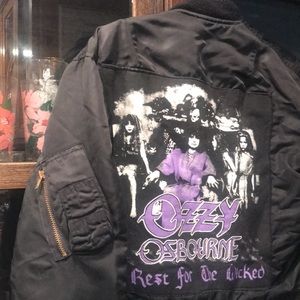 Ozzie Osborn tour jacket vintage & beautiful